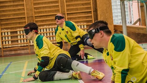 Mantas Brazauskis &ndash; golbolo rinktinės centro  gynėjas
