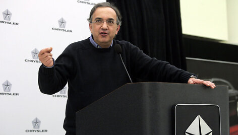 &bdquo;Fiat-Chrysler&ldquo; vadovas Sergio Marchionne
