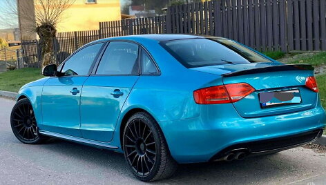 Naudotos &bdquo;Audi&ldquo; ridos klastojimas