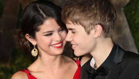 Justinas Bieberis ir Selena Gomez