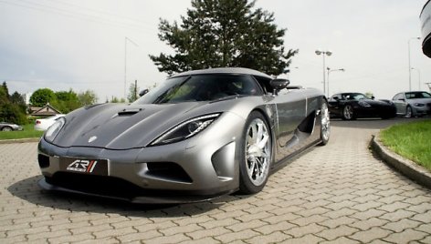 Čekijoje parduodama „Koenigsegg Agera“