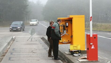 Pinga įvažiavimas į Kur&scaron;ių Neriją