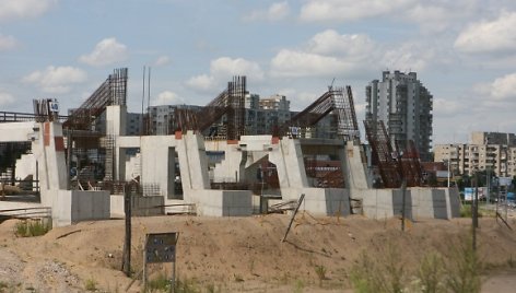 Siūloma užkonservuoti Nacionalinio stadiono griaučius