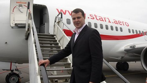 „Star1 Airlines“  direktorius Martynas Laivys