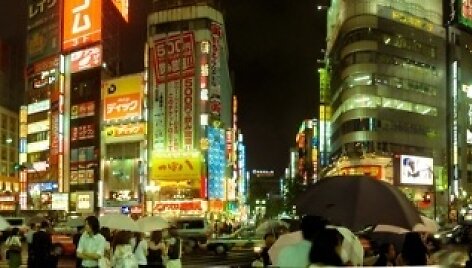Tokijas naktį