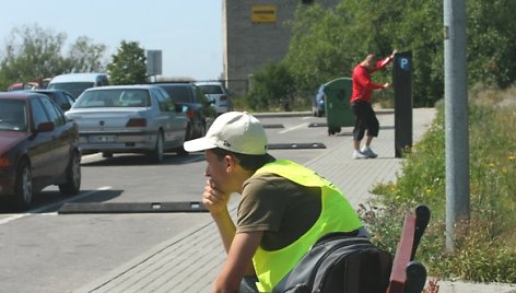 Šią vasarą už automobilių statymą pavyko surinkti beveik dukart daugiau pinigų nei ankstesniais metais. 