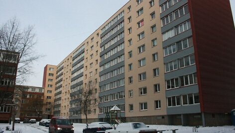 I.Simonaitytės g. 3 devynauk&scaron;tis yra didžiausias renovuotas daugiabutis Lietuvoje. 