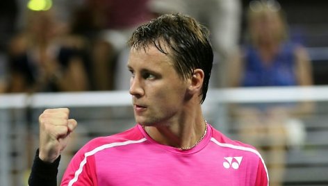 Ričardas Berankis „US Open“ starte nugalėjo Maleką Jazirį