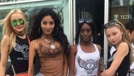 &bdquo;Miss Fashion TV&ldquo; konkurso dalyvės