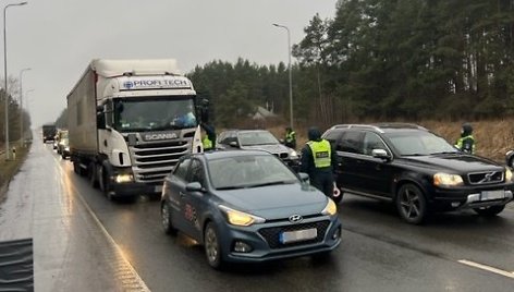 Kauno policijos reidas