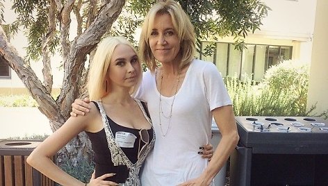 Simona Milinytė ir Felicity Huffman