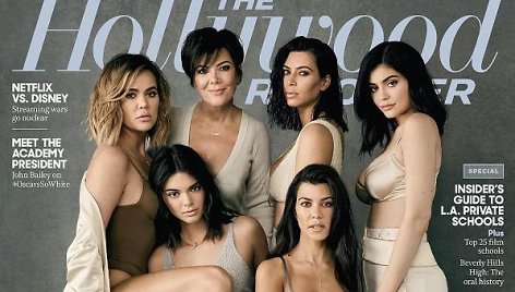 Khloe Kardashian, Kris Jenner, Kim Kardashian, Kylie Jenner, Kourtney Kardashian ir Kendall Jenner