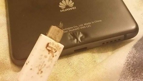 Apsilydęs „Huawei P9 Lite“