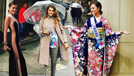 Patricija Belousova grožio konkurse &bdquo;Miss International 2017&ldquo; Japonijoje