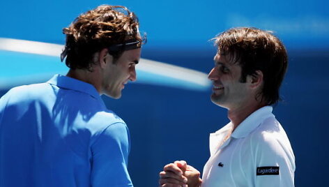 Rogeris Federeris ir Fabrice'as Santoro