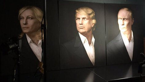 Maskvoje Donaldo Trumpo pergalės vakarėlis