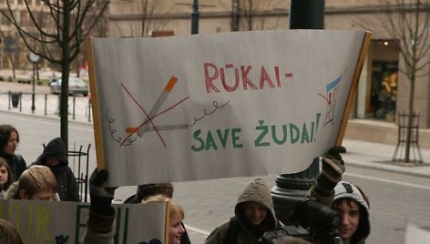 Rūkai – save žudai! 