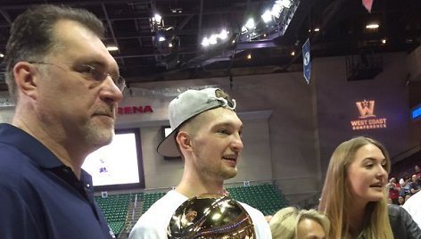 Arvydas Sabonis, Domantas Sabonis, Ingrida Sabonienė ir Aušrinė Sabonytė