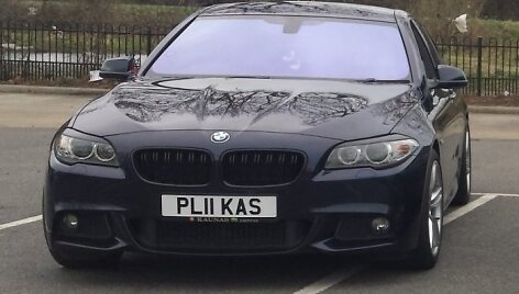 Emigrantų BMW registracijos numeriai