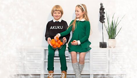 &bdquo;AKUKU Uniform&ldquo; &scaron;ventiniai deriniai vaikams