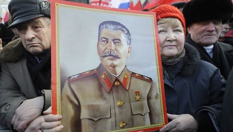 Maskvoje iki šiol daug žmonių, kurie palaiko Stalino idėjas