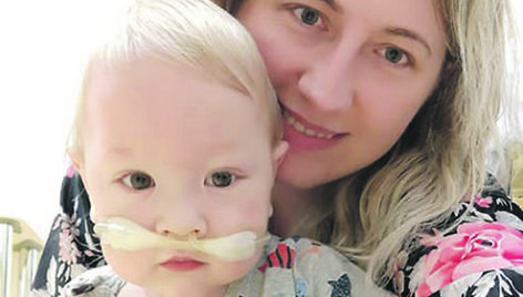 Tautvydas ir jo mama Lina Bartu&scaron;evičienė