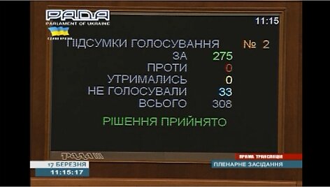 Ukrainoje paskelbsta dalinė mobilizacija