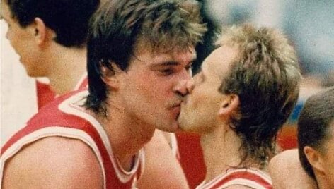 Arvydas Sabonis ir Rimas Kurtinaitis