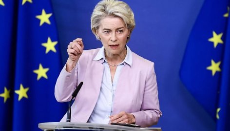 Europos Komisijos pirmininkė Ursula von der Leyen