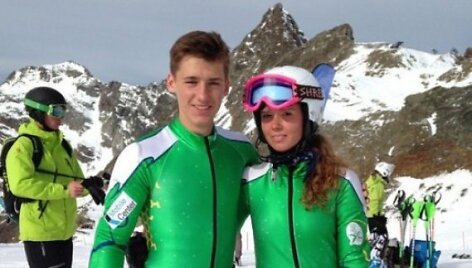 Rokas Zaveckas ir Ieva Janu&scaron;kevičiūtė