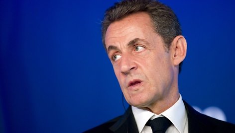 Prancūzijos prezidentas Nicolas Sarkozy