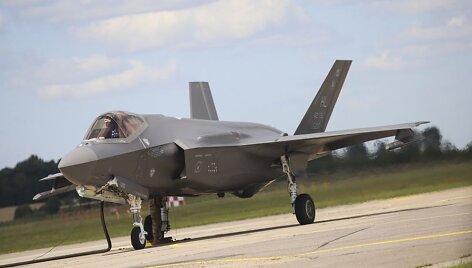 JAV naikintuvai F-35 jau Lietuvoje