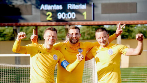Istorinis „Atlanto“ vardas – į Lietuvos futbolo kapines