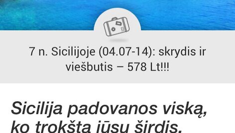 Makaliaus programėlė