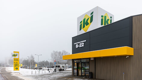 Naujas &bdquo;Iki"prekybos centras Pilaitėje