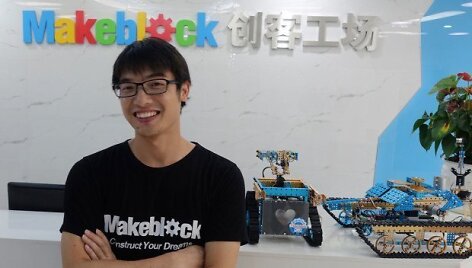 Makeblock įkūrėjas Jasenas Wangas