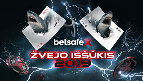 Didžiausias Lietuvos gyvo pokerio turnyras „Betsafe Žvejo Iššūkis 2019“