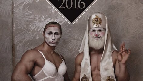 &bdquo;Orthodox priests&ldquo; kalendorius &bdquo;Sancta Paraphilia&ldquo;