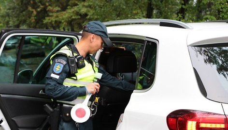 Kauno policijos vykdomos patikros