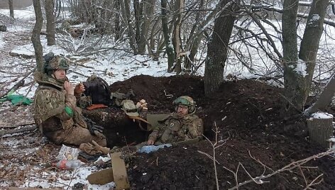 Ukrainos kariai fronte