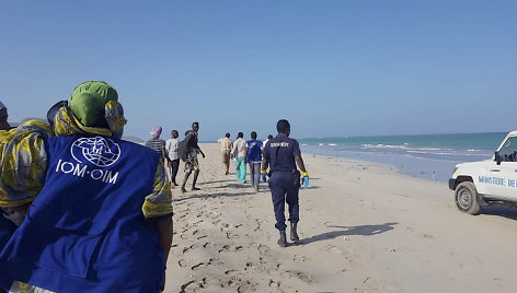 Gelbėtojai Džibutyje