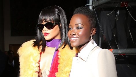 Rihanna ir Lupita Nyong'o