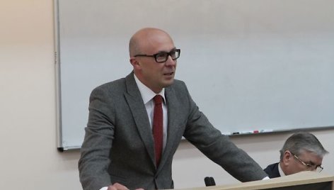 Teisės fakulteto dekanas prof. dr. Tomas Davulis