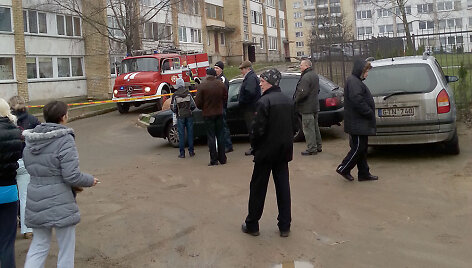 Įvykio vietoje Lentvaryje, Klevų al.