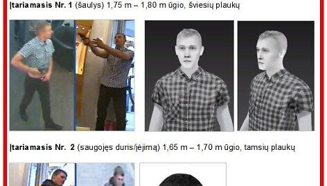 Ie&scaron;komi įtariamieji