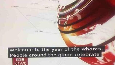 BBC naujametis sveikinimas Kinijos žmonėms
