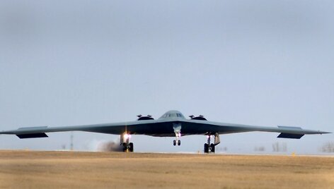 I&scaron; Libijos grįžęs JAV &bdquo;B-2 Spirit&ldquo; bombone&scaron;is