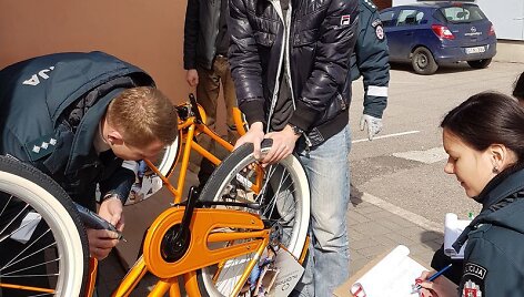 Kaune žymimi dviračiai