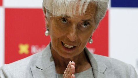 8 vieta &ndash; tarptautinio valiutos fondo vadovė Christine Lagarde