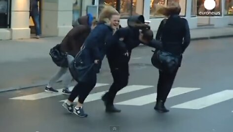 Stiprus vėjas Norvegijoje